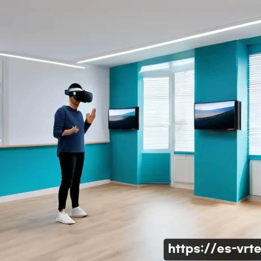 가상현실 재활치료의 피어 리뷰 결과 - A modern rehabilitation clinic in Spain with a diverse group of adult patients engaged in virtual re...